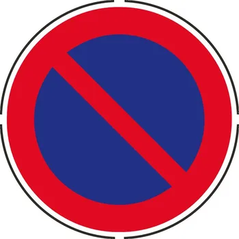 Dopravní značka Dopravní značka – Zákaz stání 500 x 700 mm