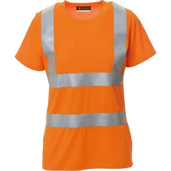 Dámské tričko Payper Dámské pracovní reflexní tričko, AVENUE LADY Barva: ORANŽOVÁ FLUO, Velikost: L