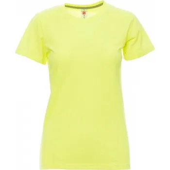 Payper Dámské tričko SUNSET LADY FLUO Barva: ŽLUTÁ FLUO, Velikost: S