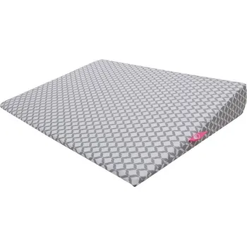 Polštář MOTHERHOOD Polštář klín Grey Classics 60x45x9 cm, 0-6 m