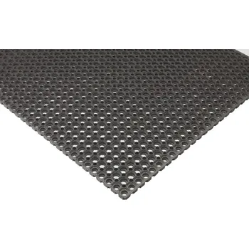 Rohožka B2B Partner Gumová vstupní rohož vhodná do prostředí s rizikem námrazy, 80 x 120 cm