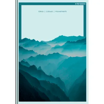 Zápisník TOP 2000 - Kniha záznamní A5, linka