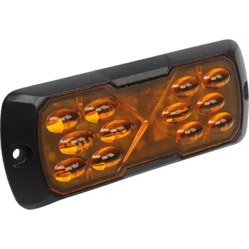 Maják Výstražné světlo Strands ,,fisheye", 10-30V, 12LED, ECE R65