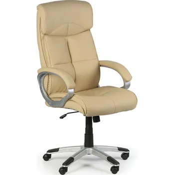 B2B Partner Kožené kancelářské křeslo FOSTER, béžové