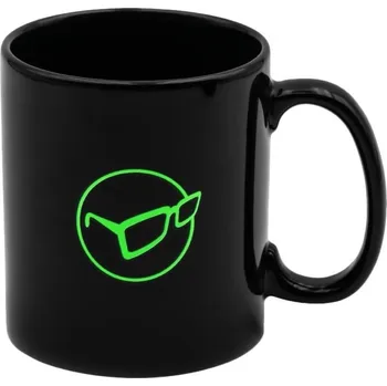 Korda rybářský hrnek Glasses Logo Mug Varianta: Black (KLUG15)