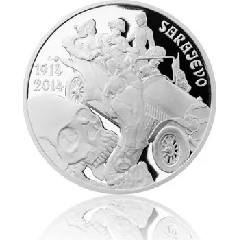 2014 - Stříbrná medaile Dějiny válečnictví - Atentát v Sarajevu