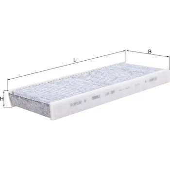 Kabinový filtr Filtr, vzduch v interiéru KNECHT LAK 289