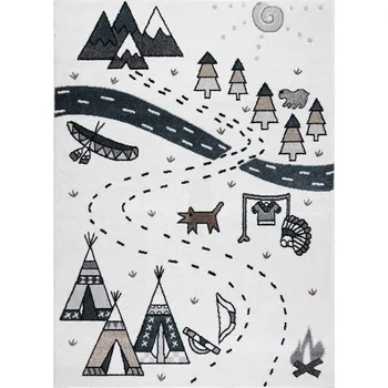 Koberec Dywany Łuszczów Dětský kusový koberec Fun Indian cream Rozměry koberců: 180x270