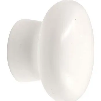 Nábytkové kování 453 knopek bílá