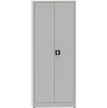 Policová skříň Kovona Dílenská policová skříň na nářadí KOVONA JUMBO, 4 police, svařovaná, 800 x 500 x 1950 mm, šedá