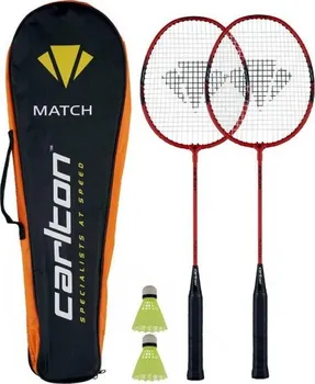 Badmintonový set Carlton Match 2 Players Set červený/černý/žlutý