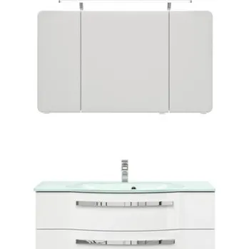 Koupelnový nábytek Koupelnová sestava Pelipal xpressline 4005 120 cm bílá vysoce lesklá 992.1260111