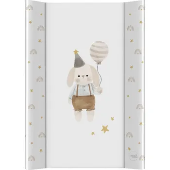 Přebalování CEBA BABY Podložka přebalovací 2-hranná s pevnou deskou (50x70) Ultra Light Birthday Bunny