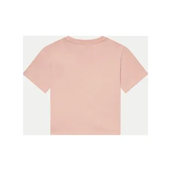 Pánská móda Guess T-Shirt J4YI46 K8FQ4 Růžová Boxy Fit 14Y