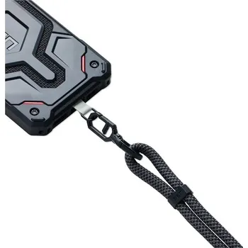 Pouzdro na mobilní telefon UAG Crossbody Slim Lanyard Civilian popruh na krk černý