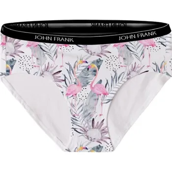 Kalhotky Dámské kalhotky John Frank WJFD-S107 Bílá S