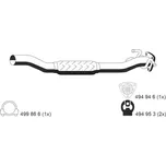 Výfuková trubka ERNST 012492