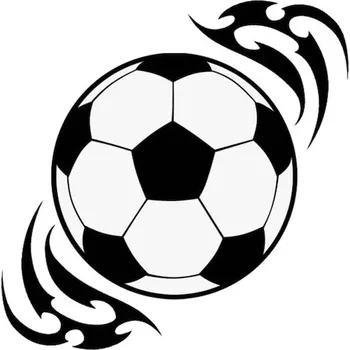 Odstranitelné tetování Tribal fotbalový míč - nalepovací tetování