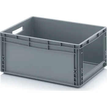 Úložný box Auer Skladové přepravky s otvorem, 600 x 400 x 270 mm