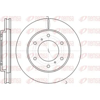 Brzdový kotouč Brzdový kotouč REMSA 61118.10