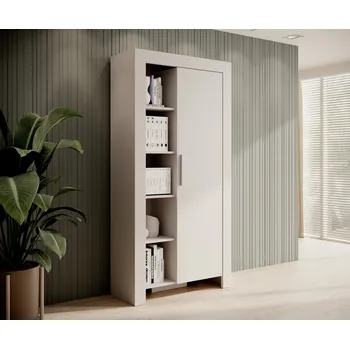 Šatní skříň Nábytek PEGAS s.r.o. Regál CESIRO Bílý+Bílý