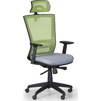 B2B Partner Kancelářská židle ALMERE, zelená / šedá