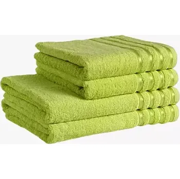 Bambusový ručník / osuška - zelená 30x50