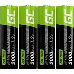 Green Cell HR6 akumulátor AA, Ni-MH, 2000 mAh, 1.2 V, 4 ks
