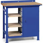 Corping Pracovní stůl se zásuvkami, 5 zásuvek, 3 police, uzamykatelná