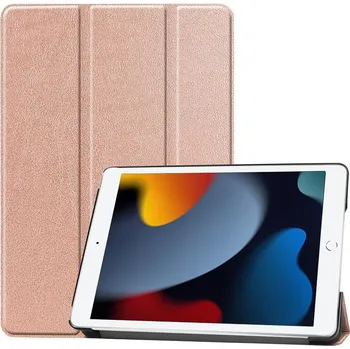 Pouzdro na tablet CoreParts Cover for iPad 7/8/9 10.2" Tri-fold Caster Hard Shell Cover with Auto Wake Function - Ros TABX-IP789-COVER8 1537177 růžová