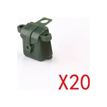 ostatní stavebnice Vojenské stavebnice mini kostky s příslušenstvím | styl lego - Q057-C-20PCS