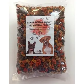 Pamlsek pro psa Kostičky MINI MIX 6 druhů 2,5 KG – poloměkký pamlsek