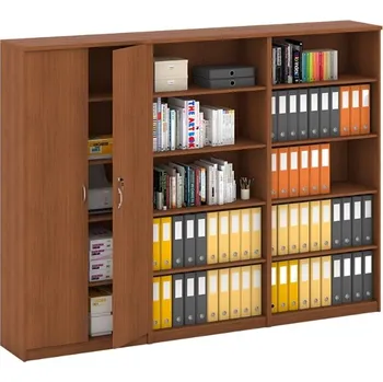 Kancelářská sestava Sestava skříní MIRELLI, Typ VIII - třešeň