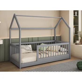 Postel Dětská postel Gudny 80, Barva:: šedý akryl MIRJAN 5903211341830