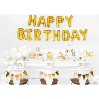 Sklenice Sada papírových sklenic 220ml (6ks) Zlatá