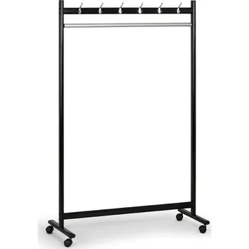 Věšák Corping Kovový řadový věšák - s kolečky, oboustranný