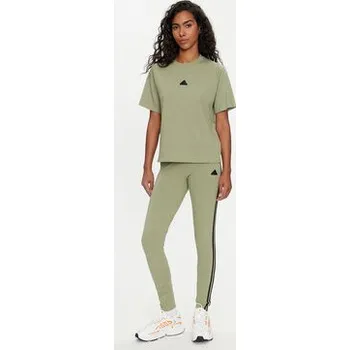 Dámské legíny adidas Legíny Future Icons 3-Stripes IW5291 Zelená Slim Fit XS