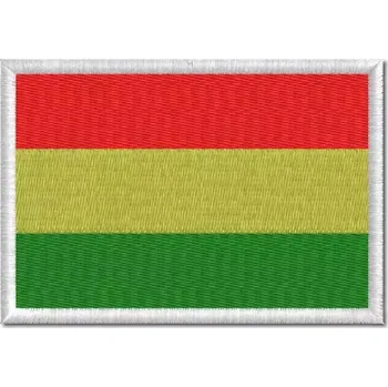 Nášivka Pelisport Nášivka Bolívijská vlajka 6 x 4 cm
