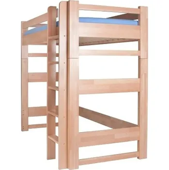 Postel Patrová postel rozkládací LUCAS 102 horní spaní, masiv buk cink, 90x200 cm, český výrobek