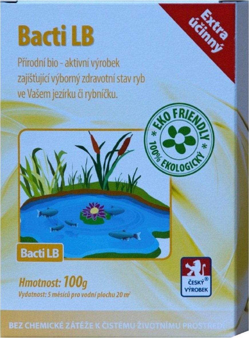 Laktobakterie do jezírka - Bacti LB - 100 g