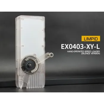 Wosport WST rychloládovačka Lever Silence, 1000 BBs - Průhledná (světlá)