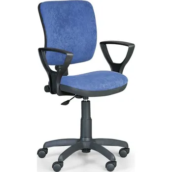 EUROSEAT Kancelářská židle MILANO II s područkami, modrá