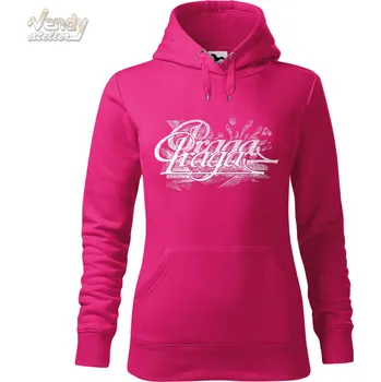 Pánská mikina Mikina - Praga Barva: Purpurová (40), Velikost: XS, Střih: Dámské