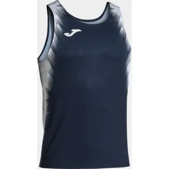 Dívčí tričko Pánské/Chlapecké sportovní tílko JOMA ELITE XI TANK TOP NAVY WHITE Velikost: M, Barva: NAVY-WHITE