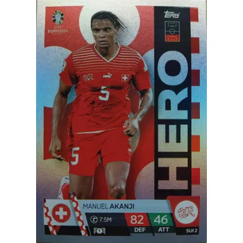 Sběratelská karetní hra Manuel Akanji