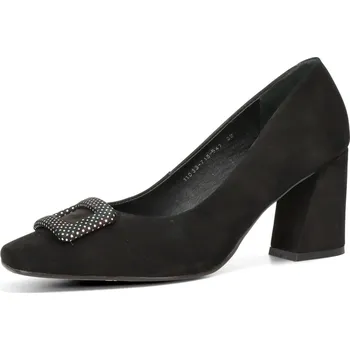 Dámské lodičky ETIMEĒ dámské nubukové lodičky - černé