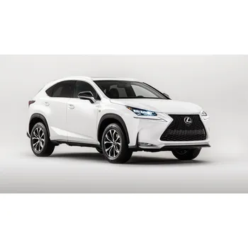Nosič kol Příčníky Aurilis Edge pro Lexus NX 2015-2021 s integrovanými podélníky