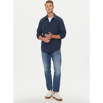 Pánská móda Lee Košile 112355737 Tmavomodrá Regular Fit S