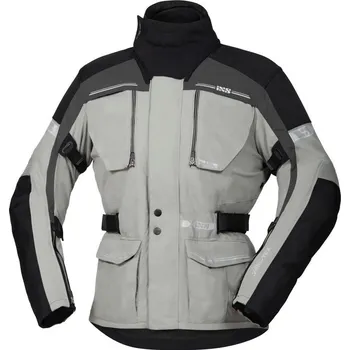 Moto bunda IXS bunda iXS TRAVELLER-ST X51051 grey/silver/black - L