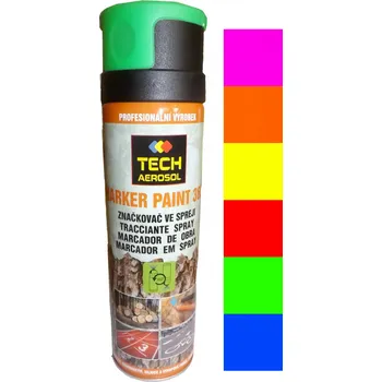 Barva ve spreji MARKER PAINT 360° FLUO – RAL ZNAČKOVAČ Barva: žlutá